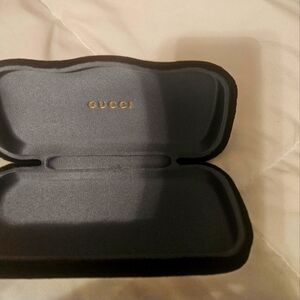 Gucci Black Case with Gold Logo